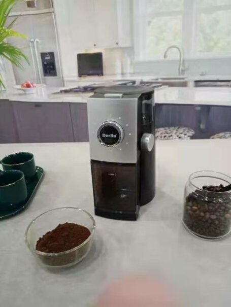 咖啡机德国Derlla咖啡豆研磨机电动磨豆机咖啡磨粉机小型测评大揭秘,质量怎么样值不值得买？