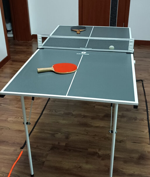 乒乓球桌迪卡侬乒乓球桌家用可折叠小型室内儿童家庭乒乓球台TAT小桌子内幕透露,质量值得入手吗？