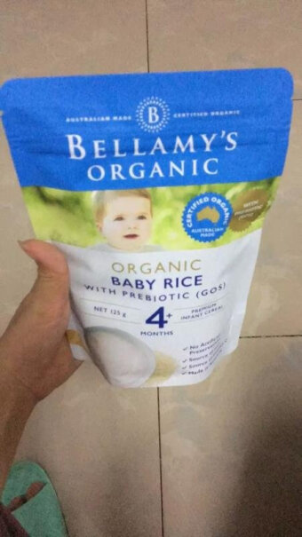 贝拉米Bellamy’s刚刚满五个月宝宝能吃这款吗？