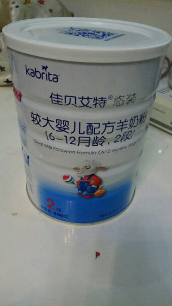 佳贝艾特（Kabrita）悠装幼儿配方羊奶粉 3段(1-3岁婴幼儿适用)150克为什么我买的和实体店罐装味道不一样？