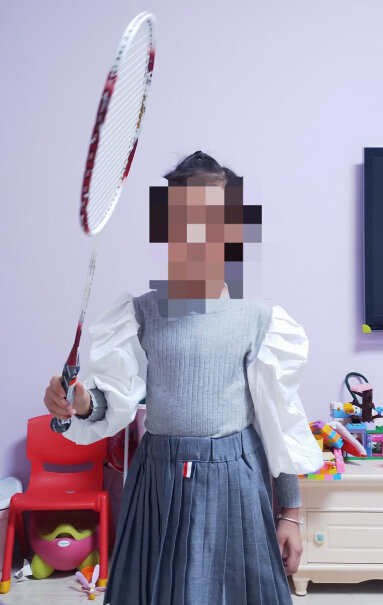 川崎儿童羽毛球拍全碳素单拍青少年羽拍HK-6154岁孩子用哪款？