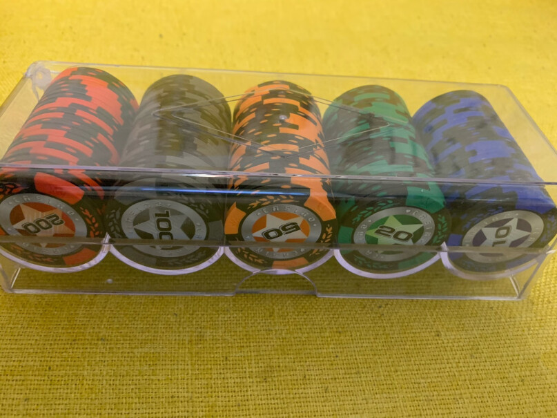 筹码御圣德州扑克筹码套装多面值双色筹码币评测哪款质量更好,评测不看后悔？
