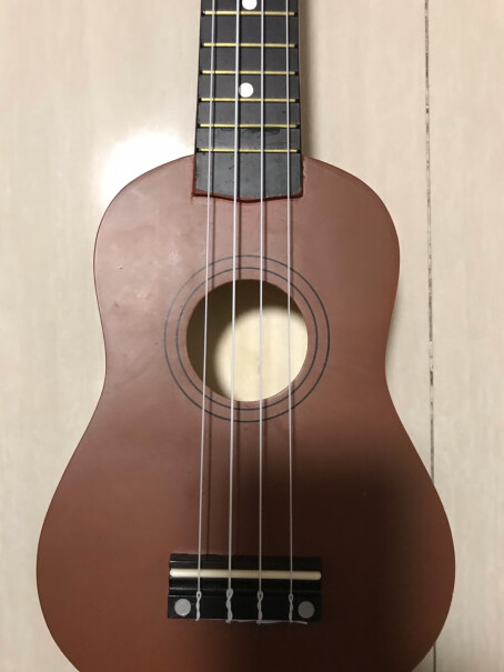 竹霖生ukulele尤克里里乌克丽丽21英寸棕色初学民谣小吉他来来来有没一起的！大家一起自学？