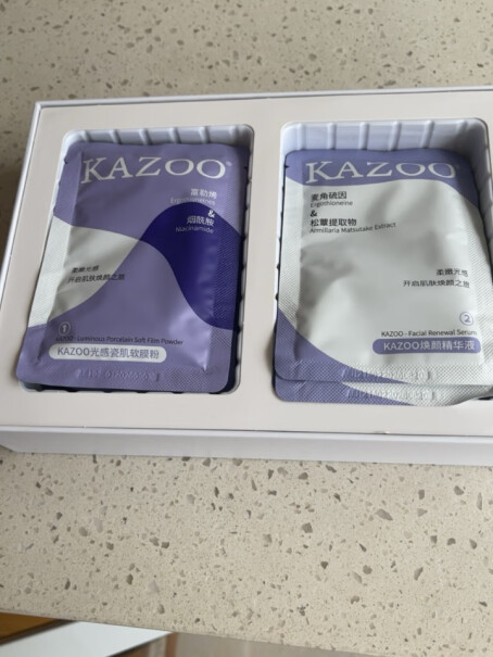 KAZOO松茸软膜粉涂抹面膜「两盒装」+碗具有没有用完皮肤很干的？上妆都不服帖？