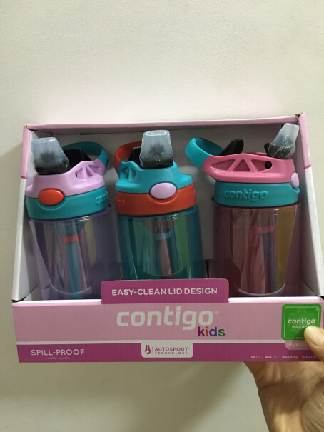 水壶-水杯Contigo康迪克儿童水杯秋冬季鸭嘴塑料吸管杯使用情况,性价比高吗？