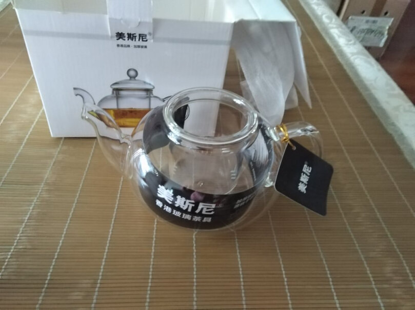 美斯尼耐热玻璃茶壶泡茶壶花茶壶内过滤器口径？