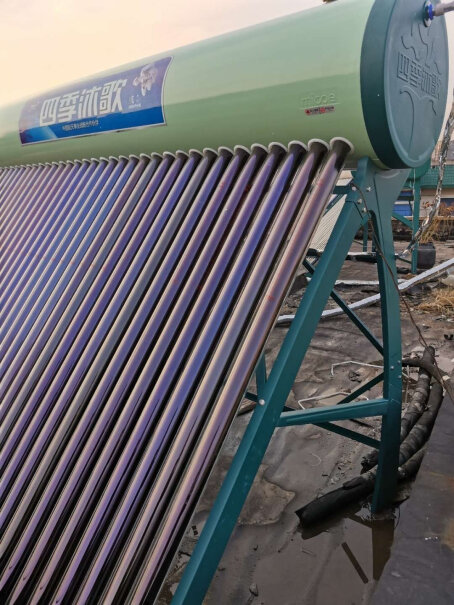 四季沐歌太阳能热水器家用高端全自动抗寒抗风冬天没有太阳的时候水都有热水吗？