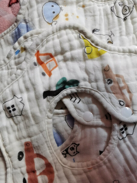 婴童毛巾-口水巾南极人Nanjiren5条装使用两个月反馈！深度剖析测评质量好不好！