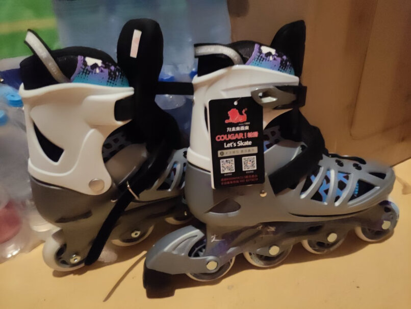 单排轮滑鞋美洲狮溜冰鞋成人轮滑鞋旱冰鞋成年男女休闲滑冰鞋直排滑轮鞋性能评测,好用吗？