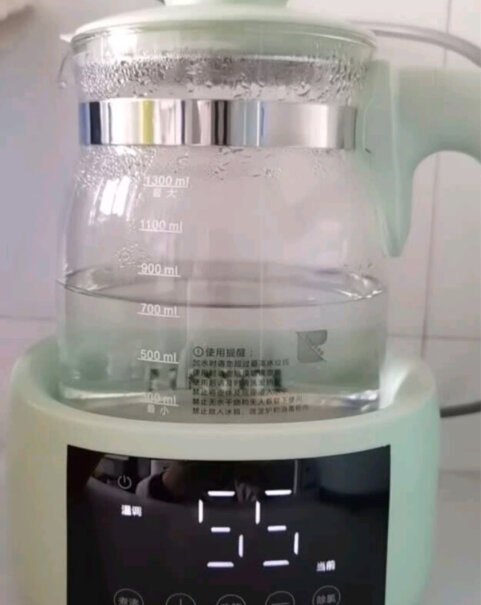 美的布谷恒温水壶婴儿调奶器温奶器烧水时噪音大吗？