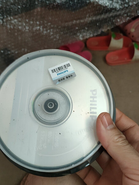 飞利浦CD-R光盘光盘怎么容量是0？