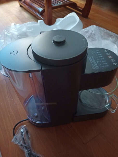 九阳肖战推荐京品家电破壁免手洗豆浆机1.5L大容量有没收到接浆杯的吗？