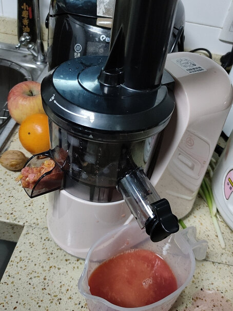 九阳原汁机水果榨汁机家用渣汁分离果汁机小型低速慢榨打汁机迷你可以榨豆浆吗？
