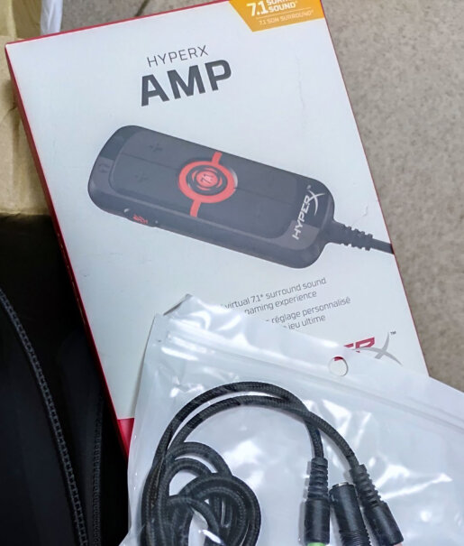 游戏耳机极度未知AMP7.1声卡虚拟环绕音效测评结果震惊你！真的好吗！