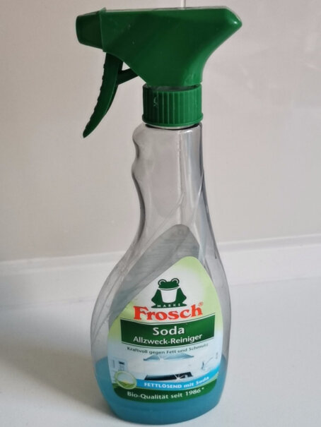 Frosch苏打厨房重油污清洁喷剂500ml气味天然清新清扬的魔力泡泡和这个哪款清洗效果好呢？