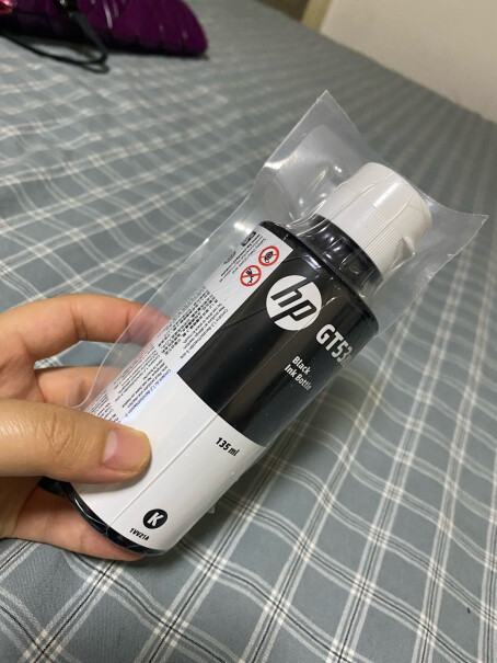 惠普（HP）GT51我买的是418，以前是用GT51XL，可以添加GT53XL黑色墨水？