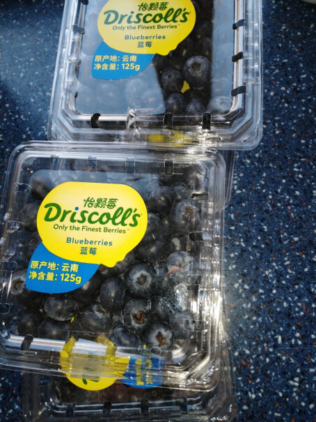 Driscoll's 怡颗莓 当季云南蓝莓原箱12盒装 约125g可以冷冻保存吗？能保存多久？