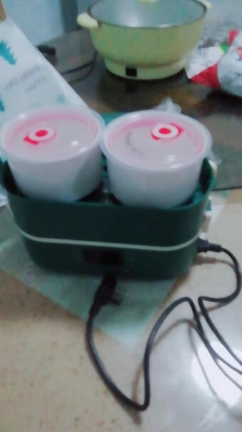 家实电热饭盒便携式智能加热蒸煮保温饭盒有几个内胆？