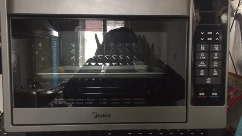 美的烤箱32L家用多功能电烤箱T4-L326F烤箱内部有划痕吗？