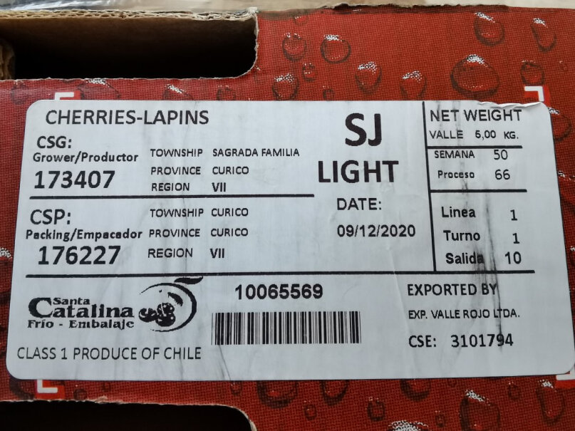 智利进口车厘子超级巨无霸JJJJ级900g礼盒装坐标福建的有收到怎么样？
