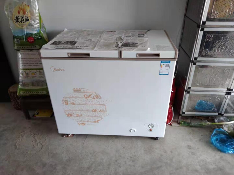 美的Midea202升家用冰柜请问这款冰箱有多长？有多宽，有多高？