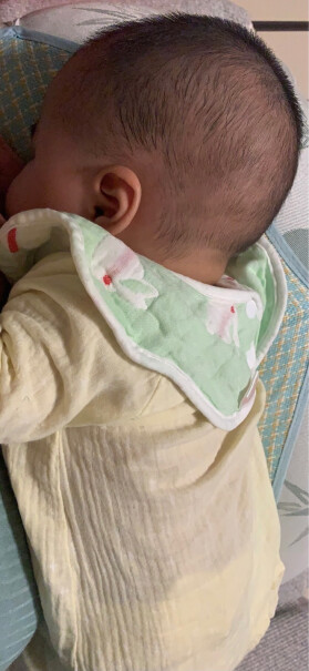 柯斯德尼婴儿口水巾纯棉防水围嘴360度旋转宝宝纱布口水兜质量怎么样？