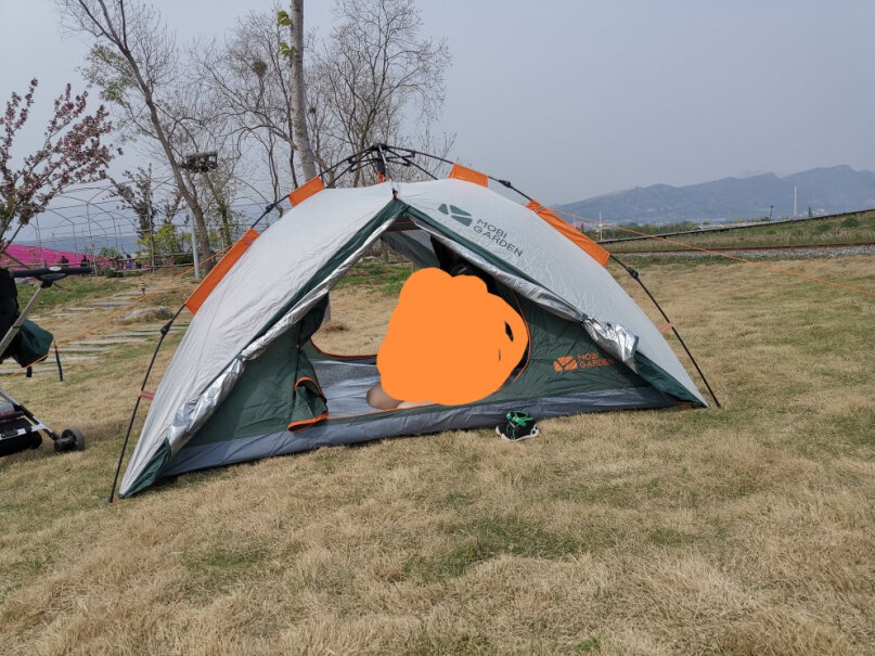 帐篷-垫子牧高笛公园休闲3-4人大空间速开透气防风防雨自动帐篷零动这就是评测结果！真实测评质量优劣！