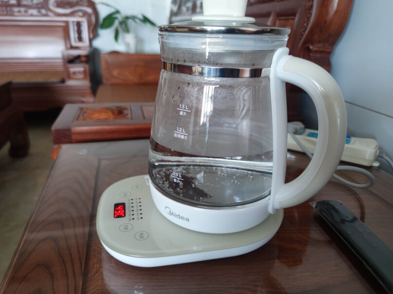美的水壶养生办公室1.5L净润煮茶大容量智能质量靠谱吗？曝光配置窍门防踩坑！