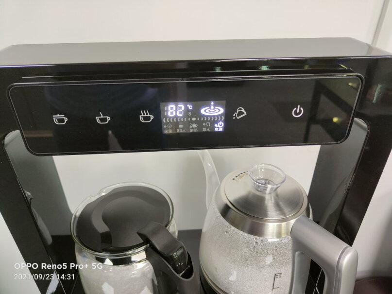 海尔智能茶吧机冰热家用全自动饮水机下置水桶自动上水台式多功能优缺点大全,使用情况？