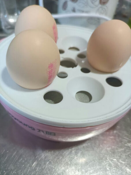 九阳煮蛋器多功能智能早餐蒸蛋器自动断电5个蛋量ZD-5W05能煮鸡胸肉吗？