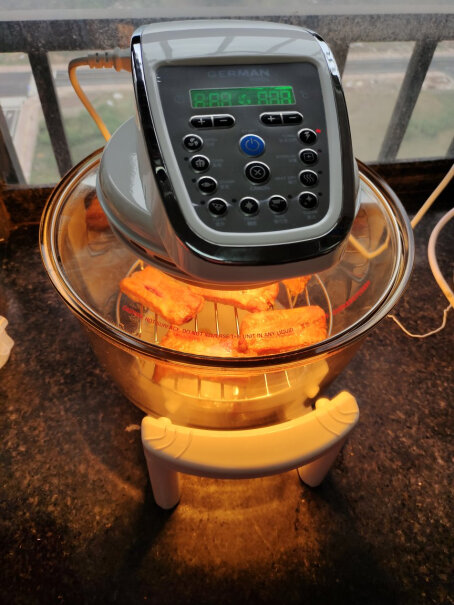 德国宝空气炸锅家用玻璃大容量10L可以烤白薯吗？