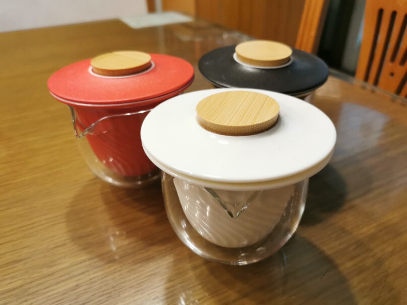 南山先生快客杯陶瓷一壶三杯旅行茶具套装茶杯盖碗便携包这个款式的被子滤茶渣怎么样？效果如何？