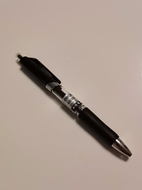 得力deli直液笔0.5mm子弹头学生签字笔高考敢用吗？会洇墨吗？
