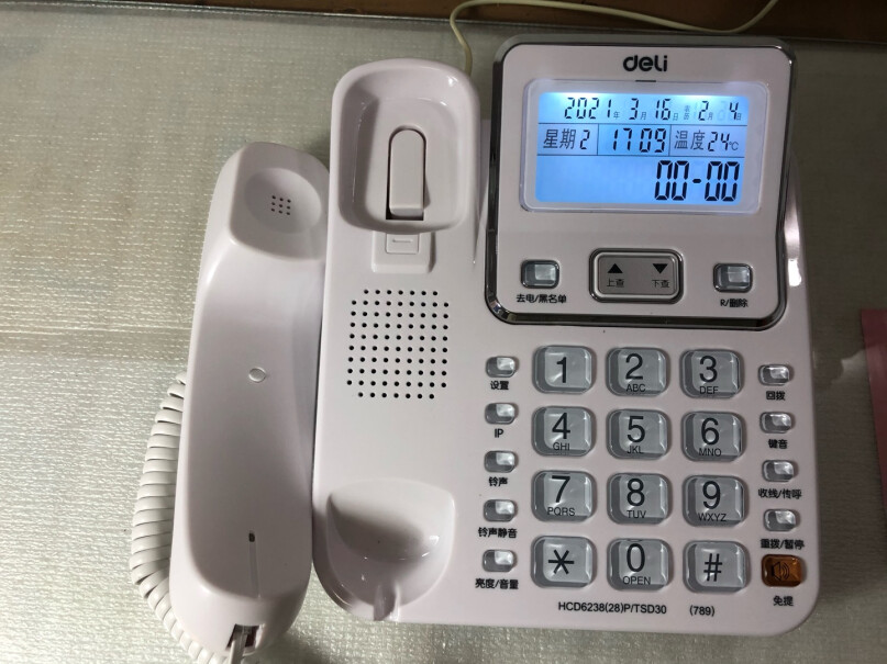 电话机得力（deli电话机座机固定电话优缺点分析测评,使用情况？