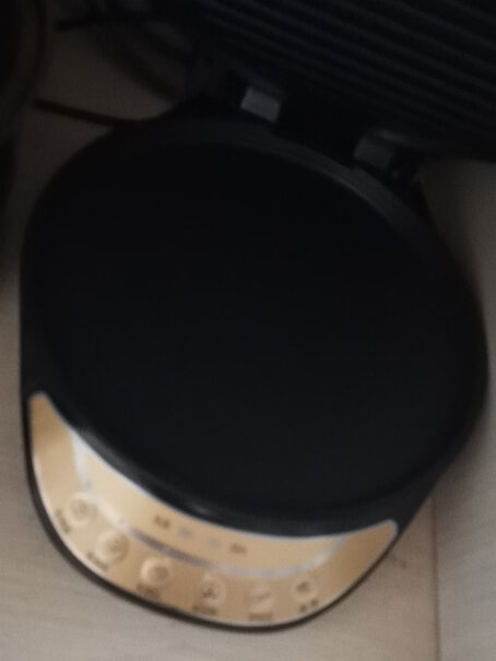 美的电饼铛家用早餐机双面加热悬浮烤盘电饼档怎么平放？