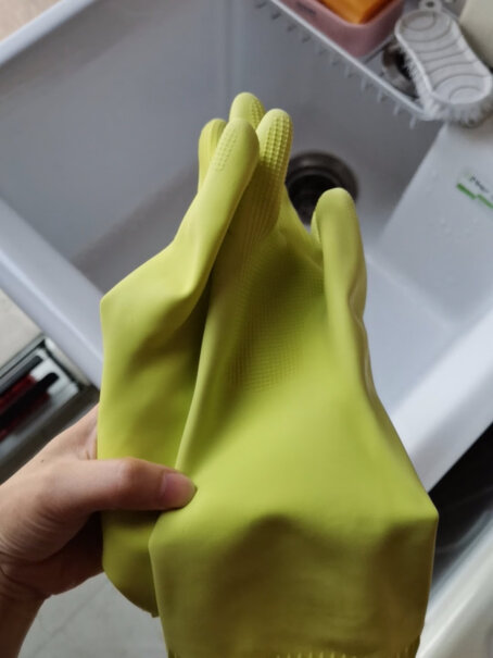 手套-鞋套-围裙克林莱越南进口手套彩色橡胶手套这样选不盲目,质量到底怎么样好不好？
