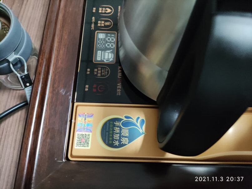 金灶全自动上水电热水壶保温烧水壶茶具一体泡茶专用电茶炉出现E5什么原因？