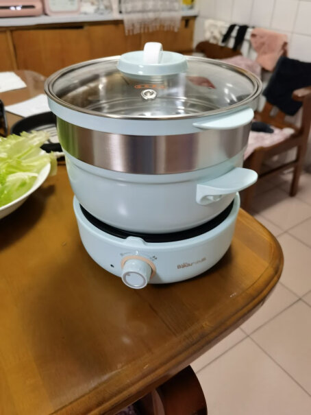 小熊电煮锅多功能锅可以蒸米饭吗？