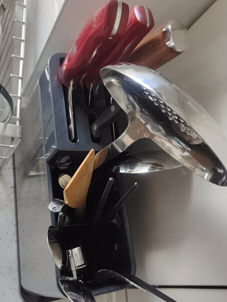 美厨刀架实用厨房刀架和筷子容器的使用评测及分享？
