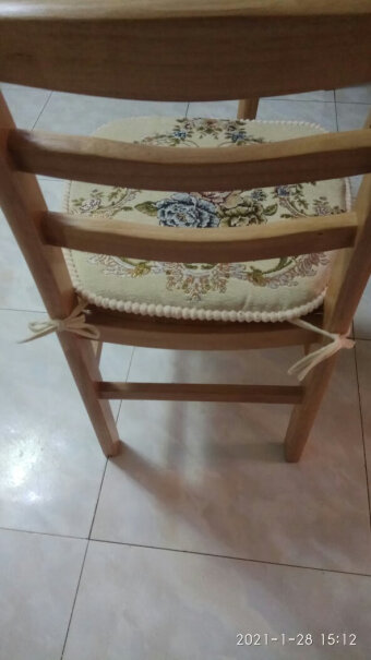 坐垫罗兰家纺欧式餐椅垫坐垫椅子凳子垫子坐垫可拆洗带绑带椅垫可以入手吗？网友点评？