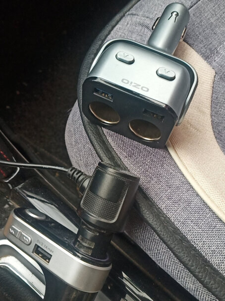 车载充电器奥舒尔车载充电器点烟器一拖二双USB快充使用情况,测评大揭秘？