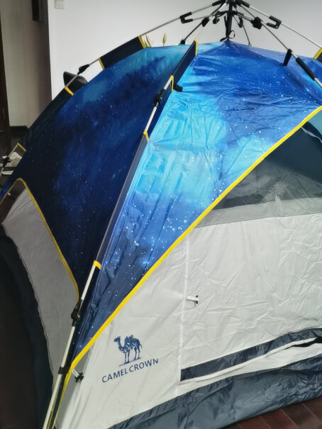 骆驼户外全自动帐篷3-4人室外使用咋样？