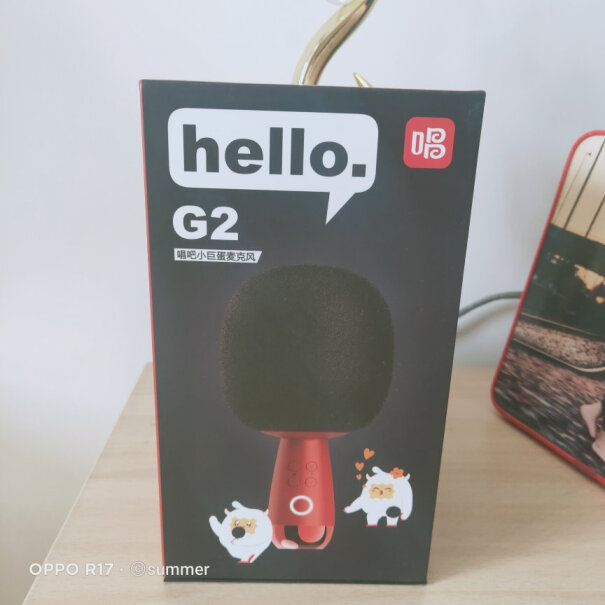 唱吧K歌宝G2麦克风套装可以连接蓝牙音箱来发出话筒和唱歌的声音吗？