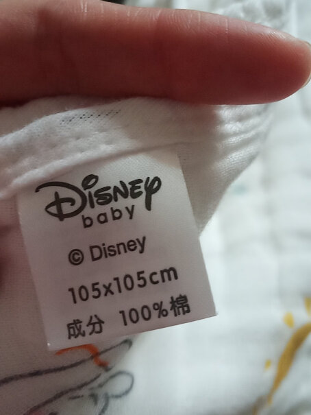 婴童浴巾-浴衣迪士尼宝宝6层纯棉婴儿纱布浴巾到底是不是智商税！质量靠谱吗？