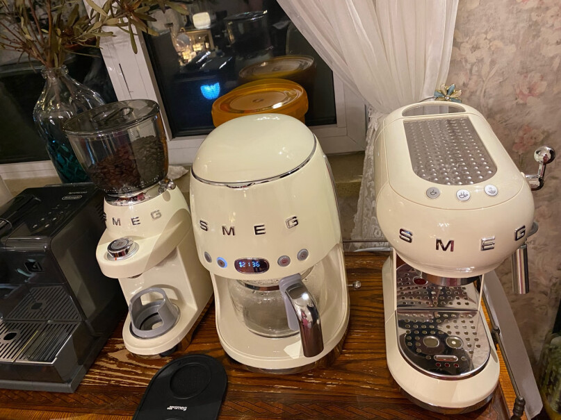 咖啡机SMEG斯麦格意大利复古美式咖啡机家用为什么买家这样评价！使用两个月反馈！