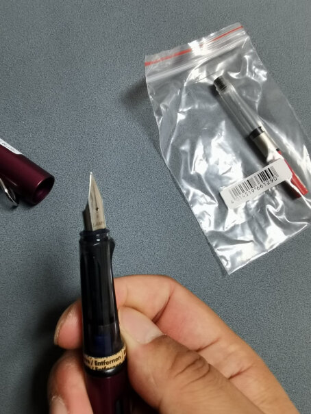 德国进口凌美吸墨器钢笔签字笔水笔有人试过用针将墨水抽进墨囊的吗？