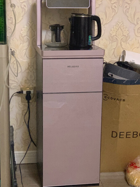 美菱茶吧机家用多功能智能遥控温热型立式饮水机请问这个有噪音大嘛？