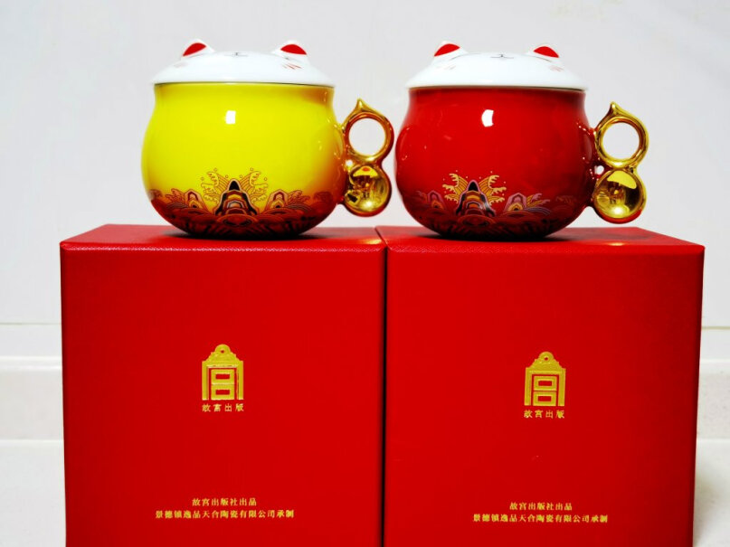 陶瓷-马克杯故宫文化故宫猫杯陶瓷杯使用体验,应该注意哪些方面细节！