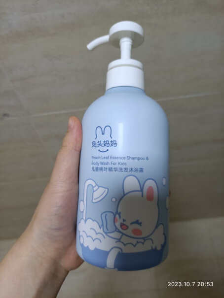 兔头妈妈儿童洗发水沐浴露二合一500g 2瓶质量不好吗？评测结果不看后悔！