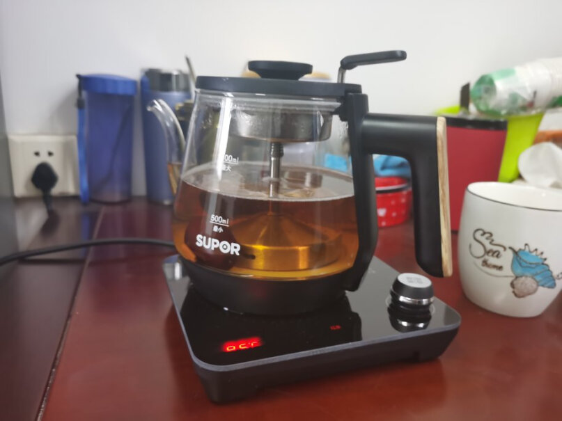 苏泊尔养生壶燕窝壶多功能加厚玻璃煮茶器这个玻璃内胆能单独当茶杯用吗？泡茶？